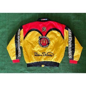 Vintage McDonald’s Racing Champions Jacket NASCAR Bill Elliot #94 Nascar Size XL